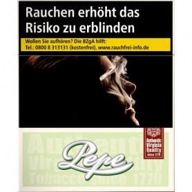 PEPE Bright Green "XXXL" (4 x 40er) Zigaretten - 52,00 €