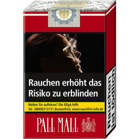 Pall Mall Red "ohne Filter Soft OP" (10 x 20er) Zigaretten