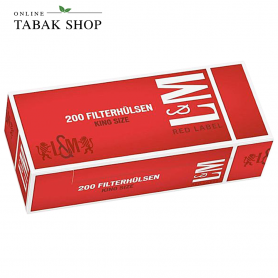L&M Rot Hülsen 200er Packung