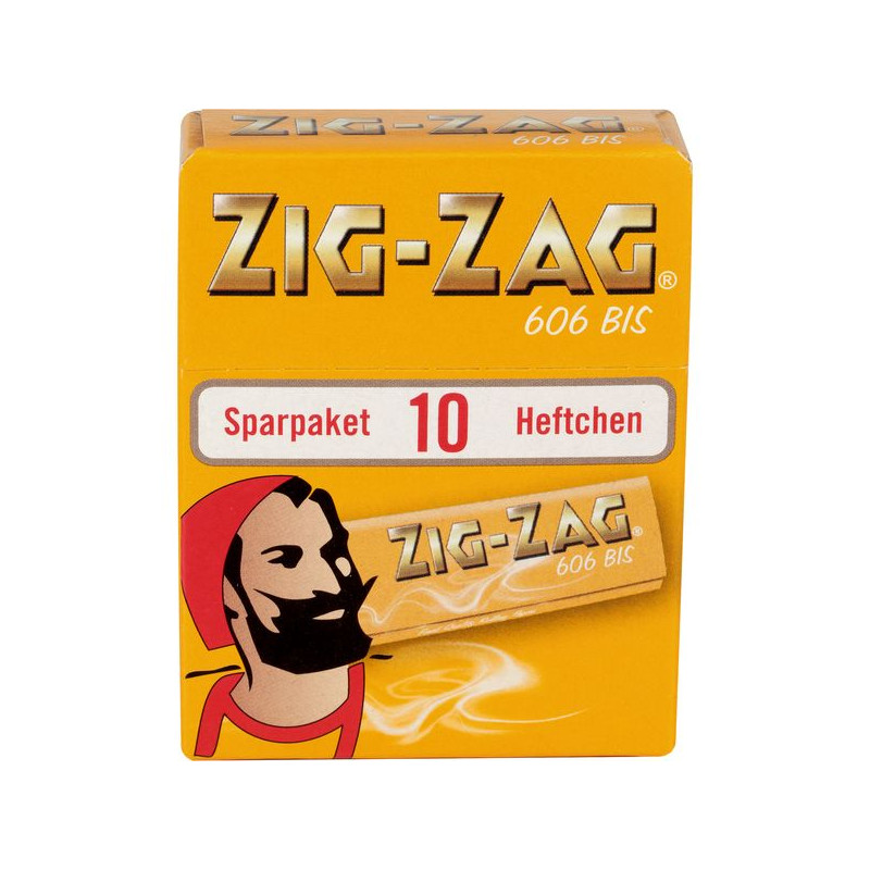 20 x 10 ZIG ZAG gelb Sparpaket 3