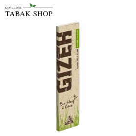GIZEH Hanf + Gras King Size Slim Blättchen (1 x 34er)