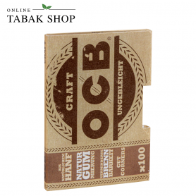 OCB Craft Ungebleicht 100er Blatt Zigarettenpapier - 1,30 €