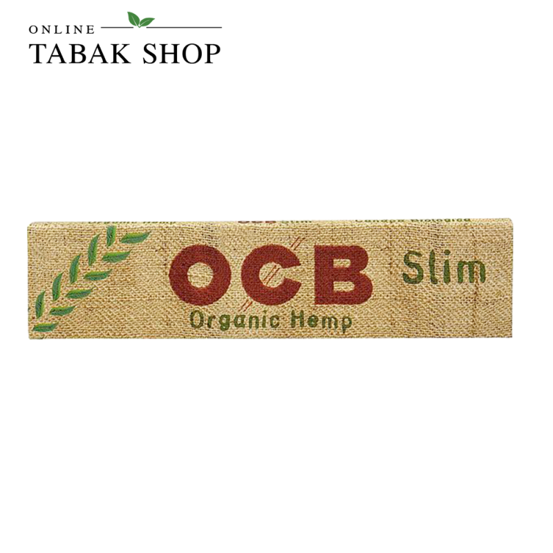 5 x OCB Organic Hemp Slim 32Stück Zigaretten-Papier aus  Hanf 4,20€=100St