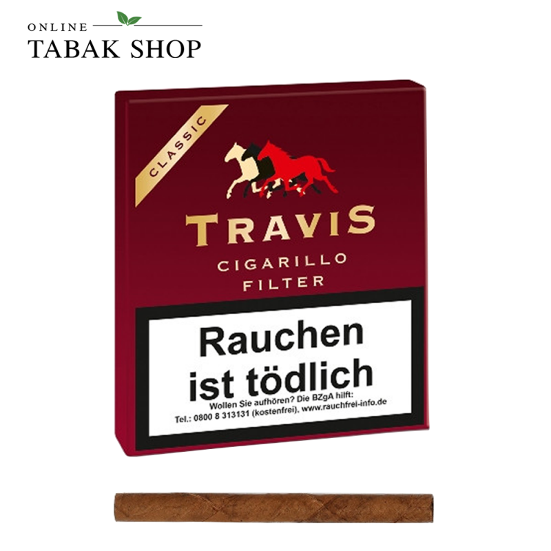 Travis Classic mit Filter (Aromatic) Zigarillos 20er Packung