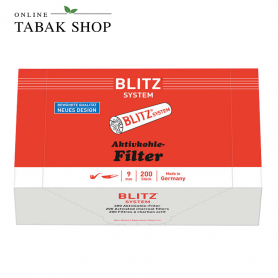 Blitz Aktivkohle Filter 9mm (1x 200) - 14,90 €