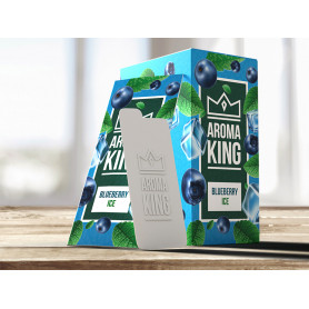 Aroma King Flavor Card Blueberry Ice (Blaubere Minze) Aroma Karte - 0,49 €