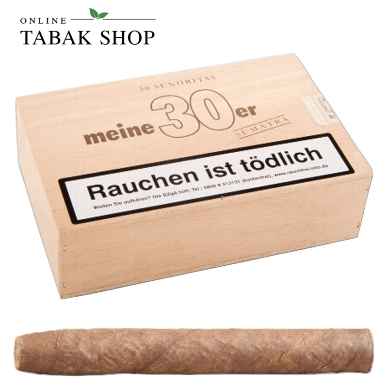 MEINE 30er "Sumatra" Zigarren 50er Holzkiste