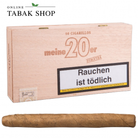 MEINE 20er Sumatra Holzkiste 50 Zigarillos - 11,00 €