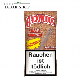 Backwoods Authentic (Aromatic) Zigarren 5er - 3,90 €