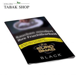 EURO SHAG "Black" (Zware) Feinschnitt-Tabak 30g Pouch - 5,95 €