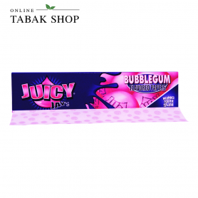 Juicy Jay`s Bubble Gum (Kaugummi) aromatisierte King Size Slim 1x32 Blättchen
