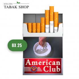 American Club BIG BOX Zigaretten (8 x 25er) - 56,80 €