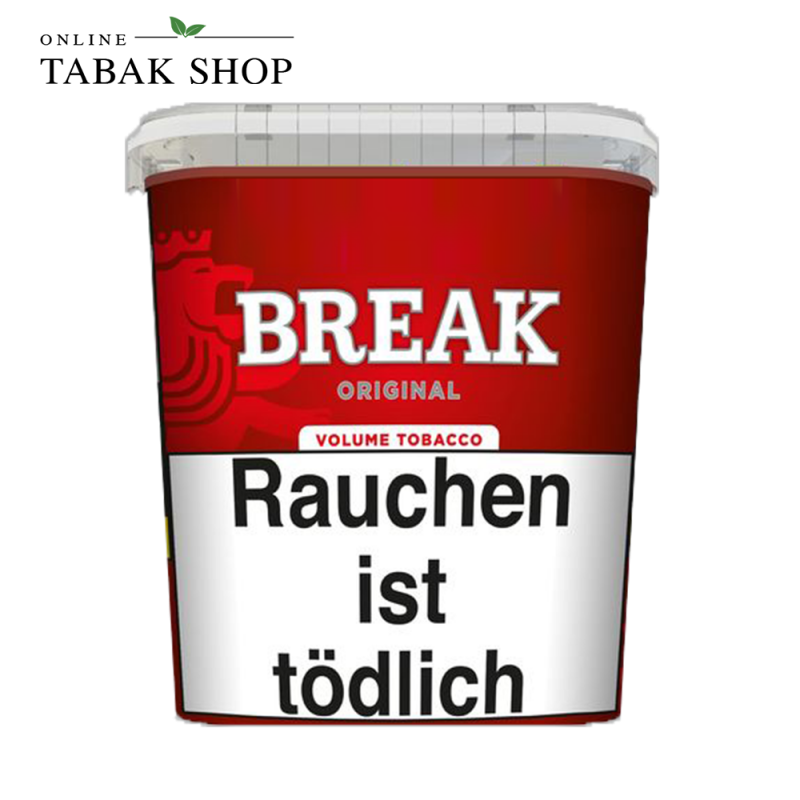 BREAK Tabak Rot 185g Eimer