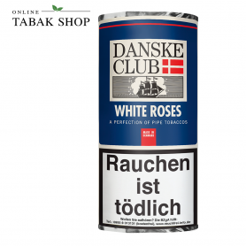 Danske Club White Roses Pfeifentabak Pouch (1x 50g)