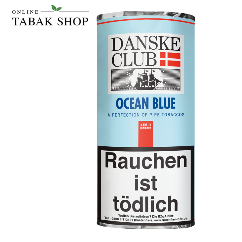 Danske Club Ocean Blue Pfeifentabak 50g Pouch