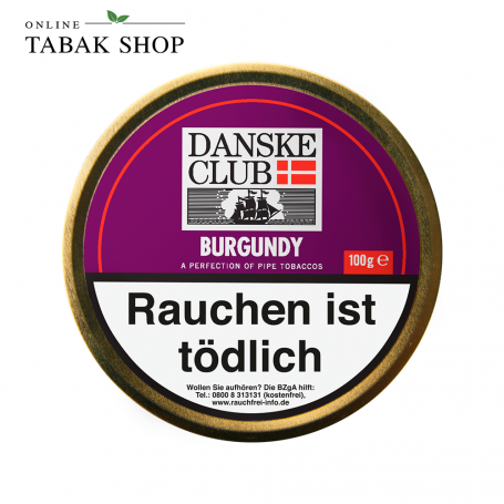 Danske Club Burgundy Pfeifentabak Dose (1 x 100g)