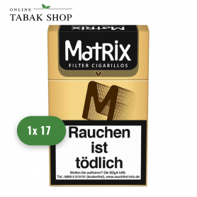 MATRIX Vanille Filter Cigarillos 17er Schachtel - 2,20 €