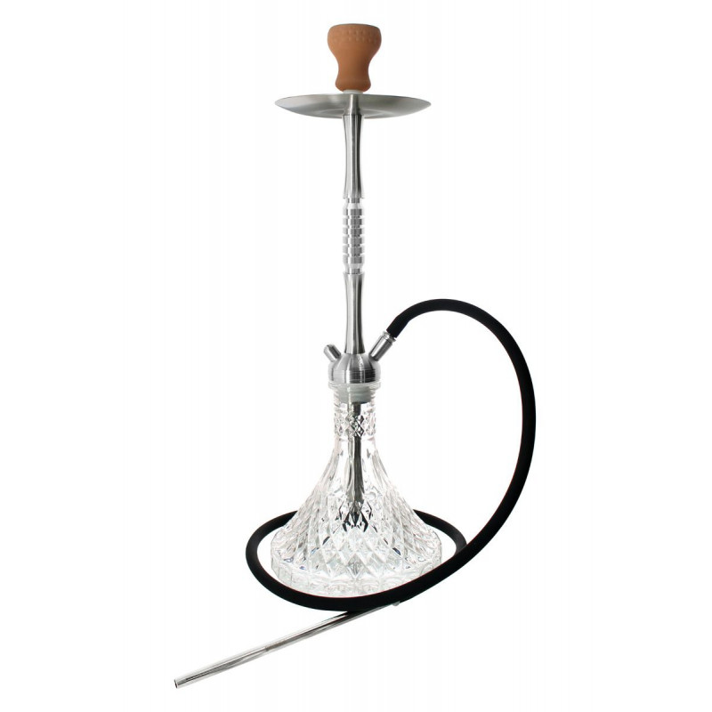 Kaya Shisha Clear Jewel INOX Tradi Draco 2S - silber (ca. 71cm)