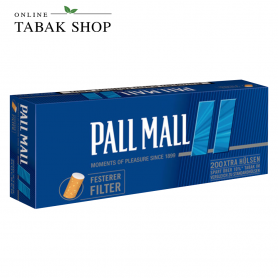 Pall Mall Blau Xtra Filter-Hülsen 200er - 1,90 €