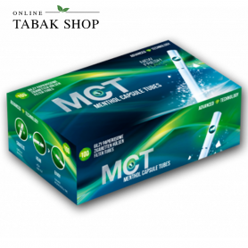 MCT Click Hülsen "Menthol" Filterhülse mit Aromakapsel 100er Schachtel - 2,15 €