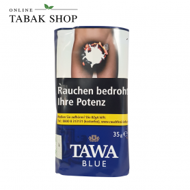 TAWA Blue / Blau Feinschnitt Tabak 40g Pouch - 5,20 €