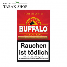 Buffalo Filter Cigarillos Naturdeckblatt (1x 17er) - 2,25 €