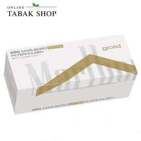 Marlboro Gold Extra Hülsen 250er Packung