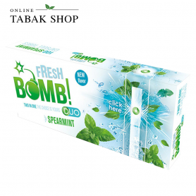 Fresh Bomb Hülsen Spearmint (Grüne Minze) Filterhülse mit Aromakapsel (1x 100er) - 2,20 €