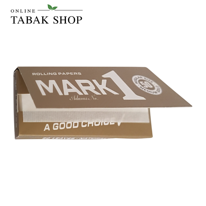 MARK1 Regular Size Medium GOLD Rolling Paper (1x 50er)