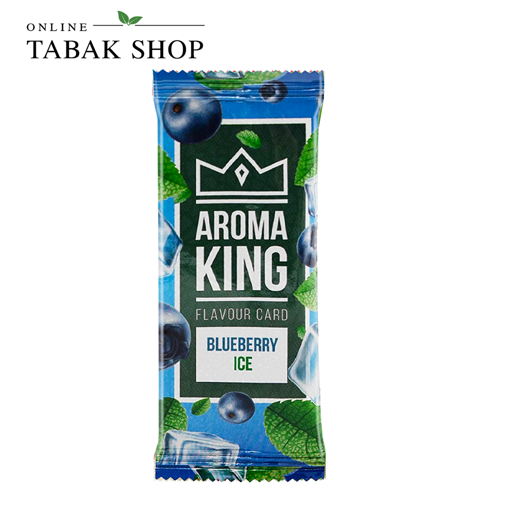 Aroma King Aroma Karte Blueberry Mint günstig kaufen » Online Tabak Shop