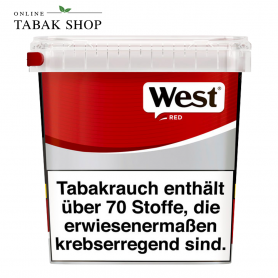 West Red Volumen Tabak 245g Box - 49,95 €