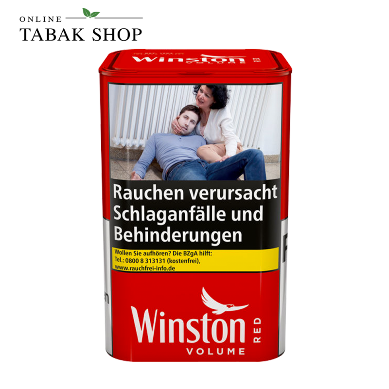 Winston Red Volumen Tabak 85g Dose