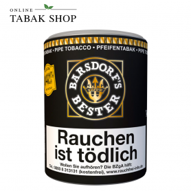 Barsdorf's Bester Pfeifentabak "Yellow (Vanilla)" (1 x 160g) Dose - 14,95 €