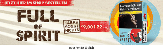 American Spirit Zigaretten kaufen