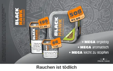 Black Hawk Tabak kaufen