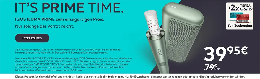 Iqos Iluma Prime Angebot kaufen
