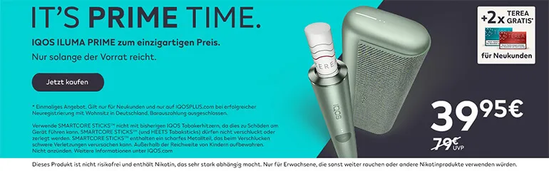 Iqos Iluma Prime Angebot kaufen