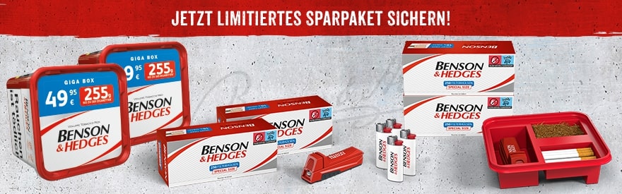 Benson & Hedges Tabak kaufen