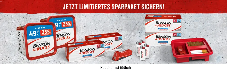 Benson & Hedges Tabak kaufen