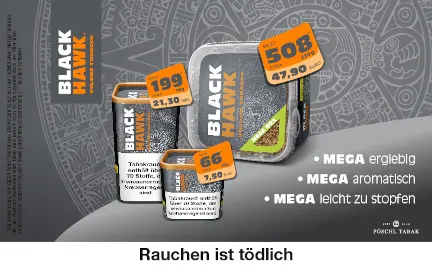 Black Hawk Tabak kaufen