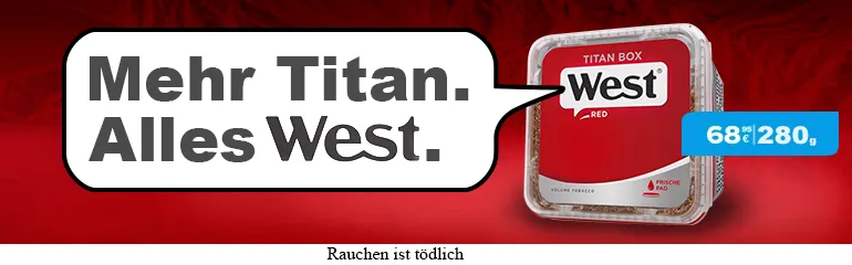 West Tabak Titan Eimer kaufen