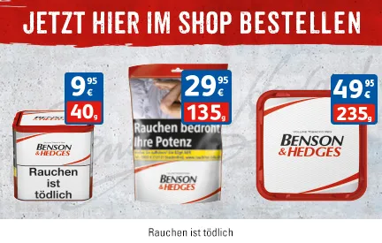 Benson & Hedges Tabak kaufen