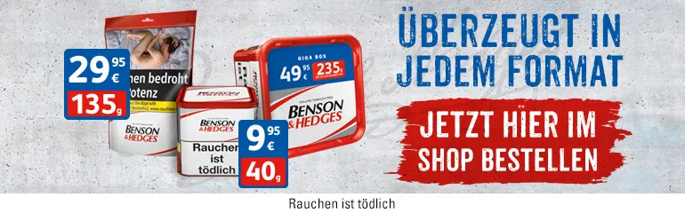 Benson & Hedges Tabak kaufen