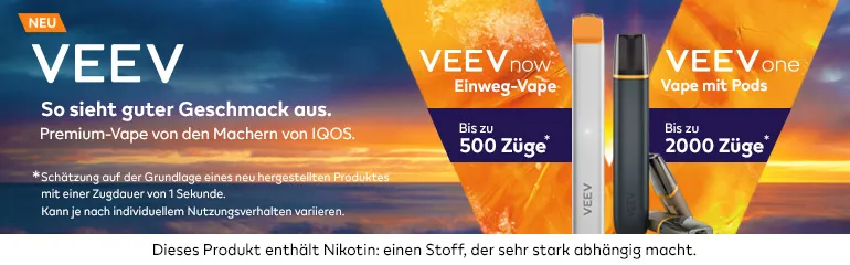 VEEV E-Zigaretten und VEEV Pod System kaufen