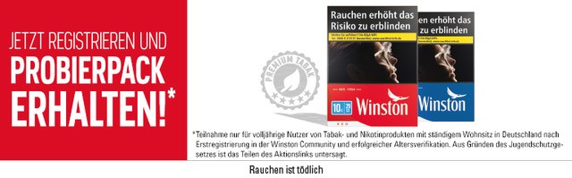 Gratis Zigaretten Winston