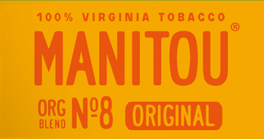 Manitou Gelb Logo Online Tabak Shop