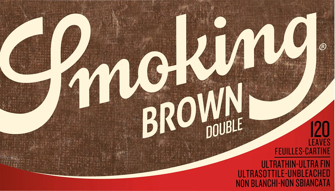 Smoking Brown Double Window Regular Size Paper