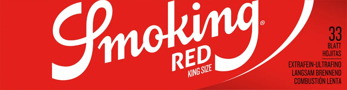 Smoking Red King Size Paper