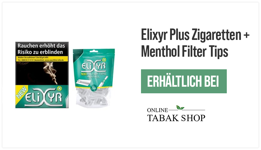 Energy Menthol Filter Tips Slim für Elixyr+ Zigaretten
