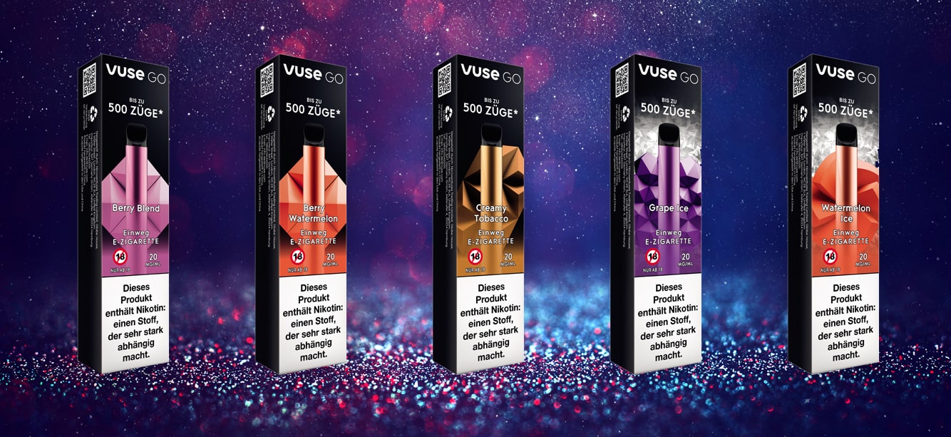 Vuse GO - Die Einweg E-Zigarette mit Vielfalt